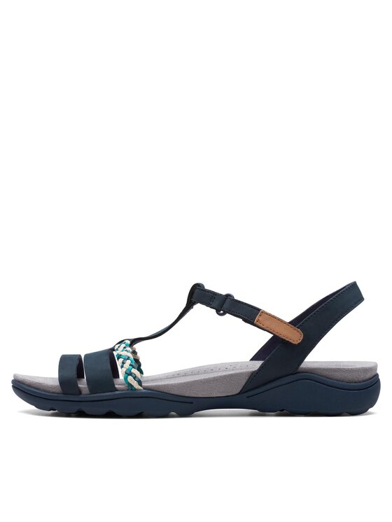 Clarks Clarks Sandali Amanda Tealite 26171128 Mornarsko modra