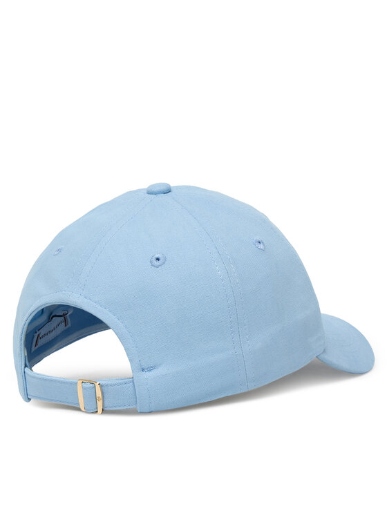 Tommy Hilfiger Tommy Hilfiger Cepure ar nagu Logo Embroidery Baseball Cap AW0AW18338 Zils