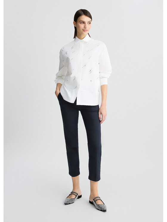 Liu Jo Liu Jo Camicia WA5181TS246T9438 Bianco Regular Fit