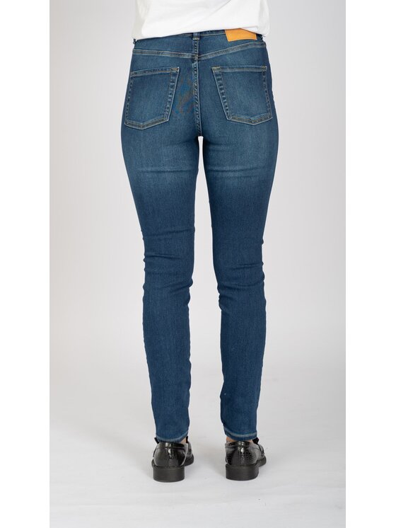 TeeShoppen TeeShoppen Jeansy Oryginalne dżinsy chude Niebieski Skinny Fit