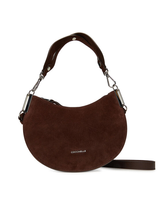 Coccinelle Torebka QKG Coccinellesunup Suede E1 QKG 13 03 Brązowy