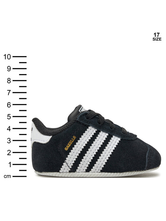 adidas adidas Sneakersy Gazelle Crib JI2046 Černá