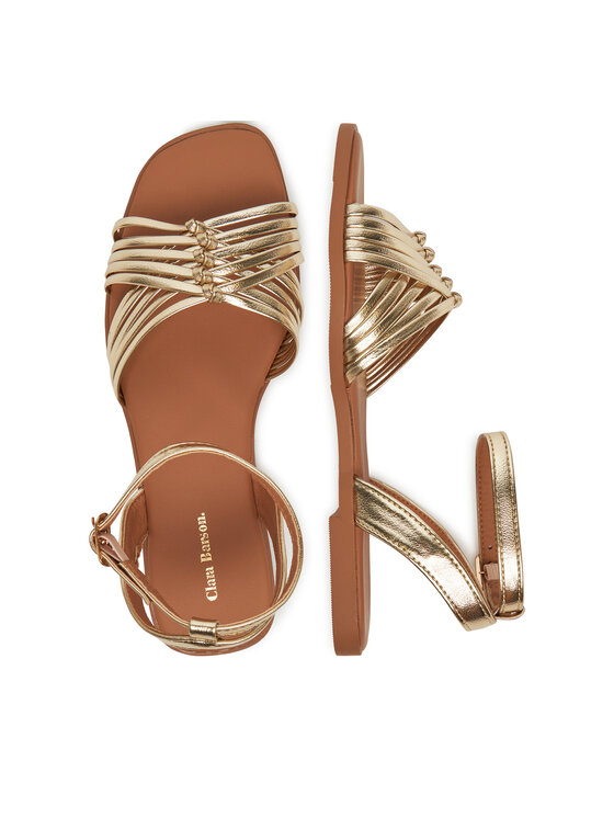 Clara Barson Clara Barson Sandalen WS24006-01 Goldfarben