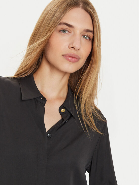 Tommy Hilfiger Tommy Hilfiger Hemd WW0WW43575 Schwarz Regular Fit