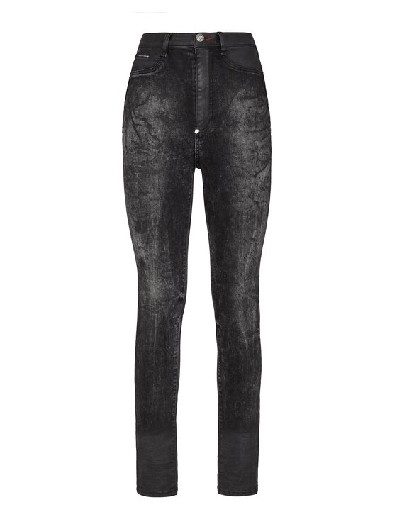 PHILIPP PLEIN PHILIPP PLEIN Jeansy 1551 Czarny Slim Fit