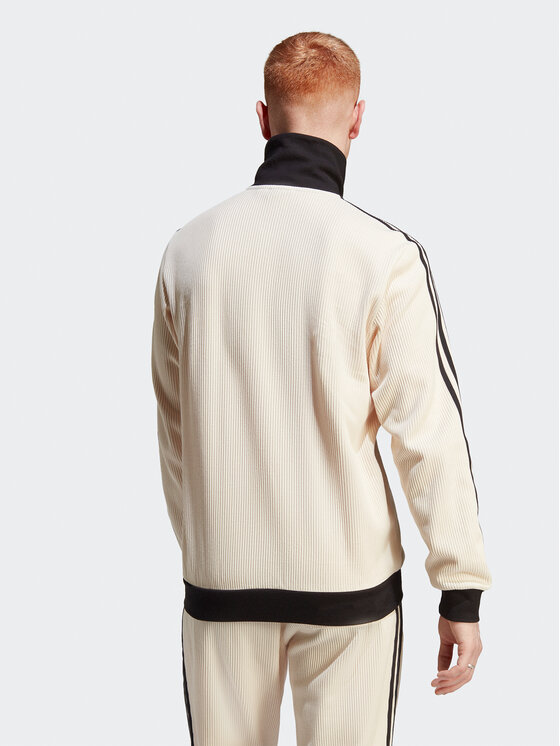 adidas Felpa Adicolor Classics Waffle Beckenbauer Track Top HR3307 Beige Slim Fit