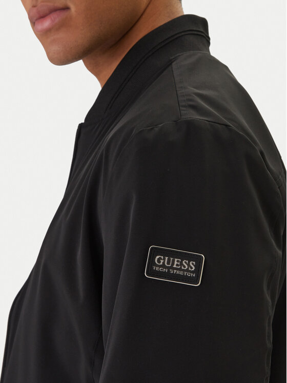 Guess Guess Geacă bomber M6RL09 WJ362 Negru Regular Fit