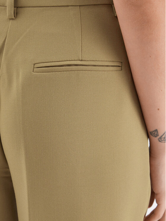 Bruuns Bazaar Bruuns Bazaar Auduma bikses Cindy BBW2393 Zaļš Loose Fit