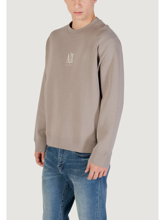 Armani Exchange Armani Exchange Bluza 28476 Beżowy Casual Fit