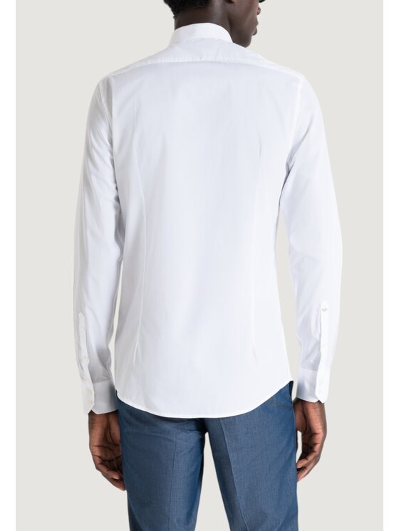 Antony Morato Antony Morato Camicia NAPOLI Bianco Casual Fit