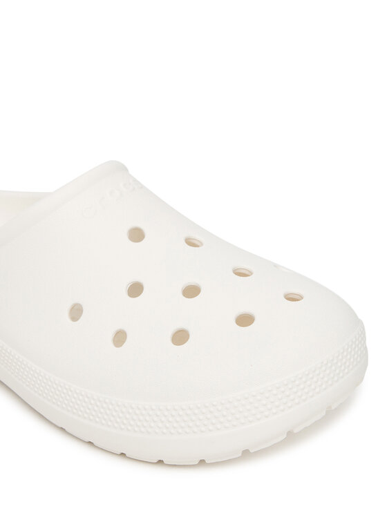 Crocs Crocs Klapki Classic Low Profile Clog 211139 Biały