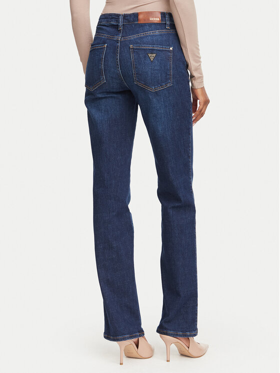 Guess Guess Jeans W6YA15 D1584 Dunkelblau Straight Fit