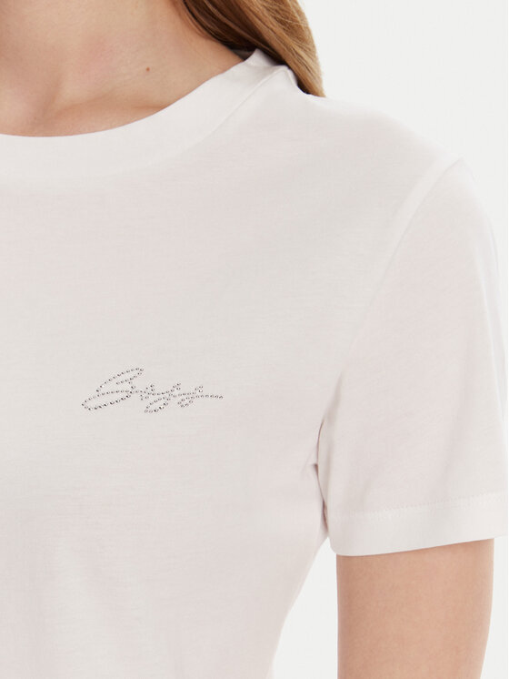 BOSS BOSS T-shirt 50549184 Bijela Regular Fit