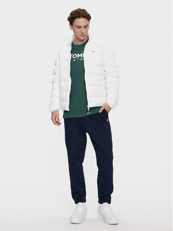 Tommy Jeans Tommy Jeans Μπουφάν μεταβατικό Essential DM0DM17984 Λευκό Regular Fit