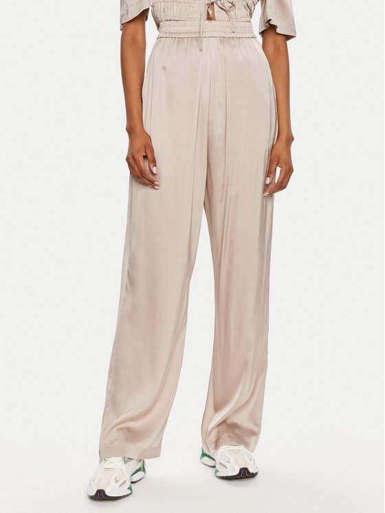 Munthe Munthe Hlače Ohara 242141224230 Bež Loose Fit