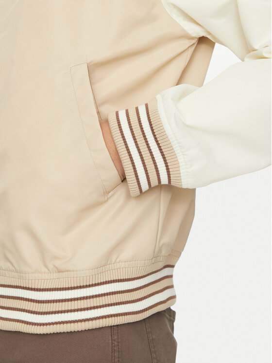 Guess Jeans Guess Jeans Geacă bomber M5GL32 WHAA2 Écru Regular Fit