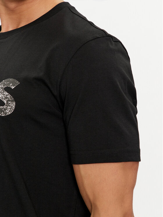 BOSS Boss T-Shirt Te_Bossocean 50515997 Černá Regular Fit