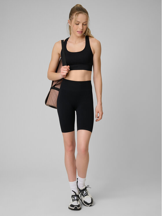 4F 4F Szorty sportowe MULTI ACTIVE Czarny Slim Fit