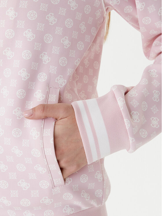 Guess Guess Sweatshirt V5YQ03 KB212 Rosa Regular Fit