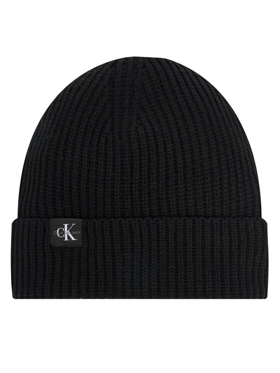 Calvin Klein Jeans Căciulă Monogram IU0IU00440 Negru