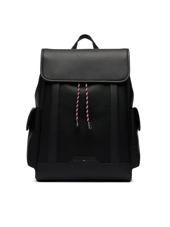Tommy Hilfiger Tommy Hilfiger Раница Th Texture Backpack AM0AM14678 Черен