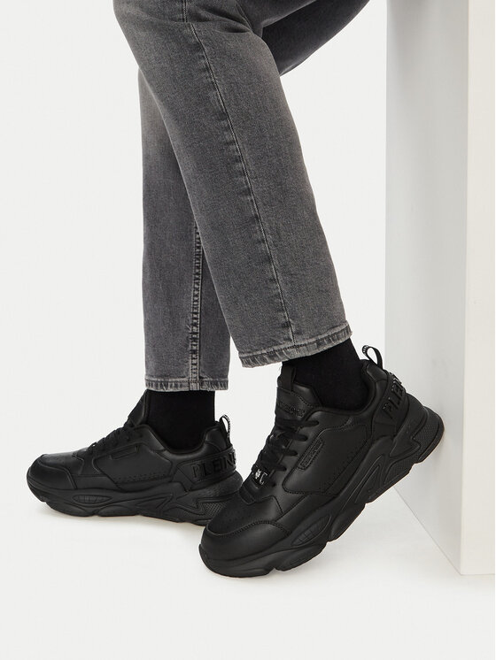 Plein Sport Plein Sport Sneakersy FAES USC0855 SLE004N Czarny
