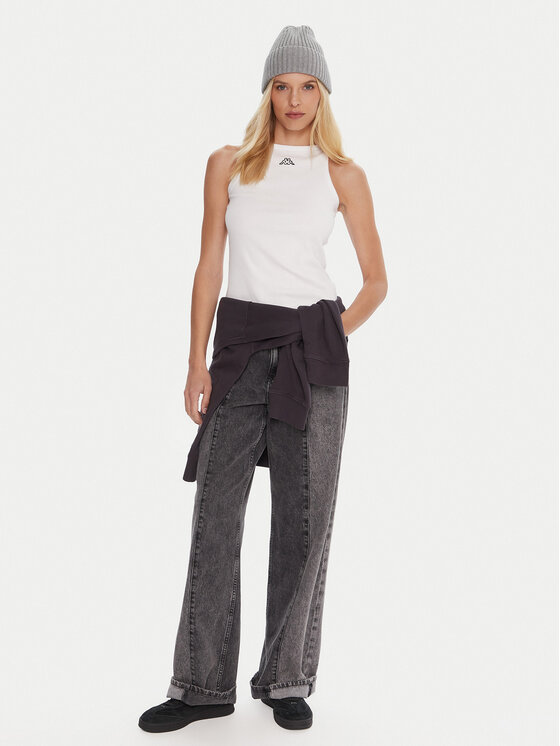 Kappa Kappa 3 topu komplekts Logo Myrta 38277KW Balts Regular Fit