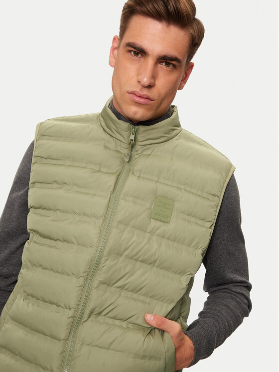 Mustang Mustang Γιλέκο Dublin 1015601 Πράσινο Regular Fit