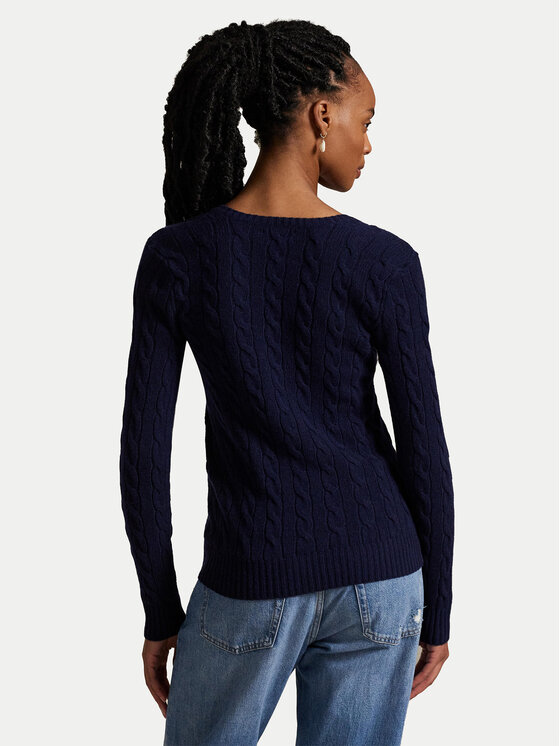 Polo Ralph Lauren Polo Ralph Lauren Sweater 211971866003 Sötétkék Slim Fit