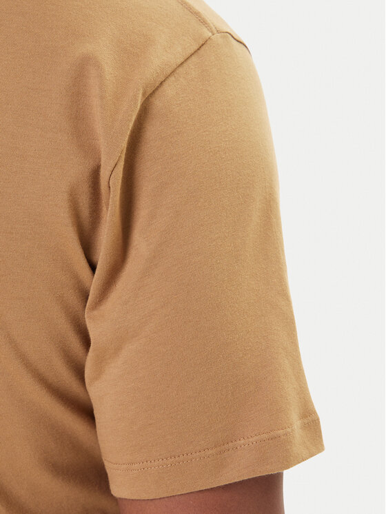 Pepe Jeans Pepe Jeans Marškinėliai Eggo N PM509979 Smėlio Regular Fit