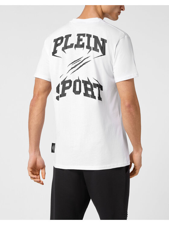 Plein Sport Plein Sport T-Shirt 14271 Biały Regular Fit