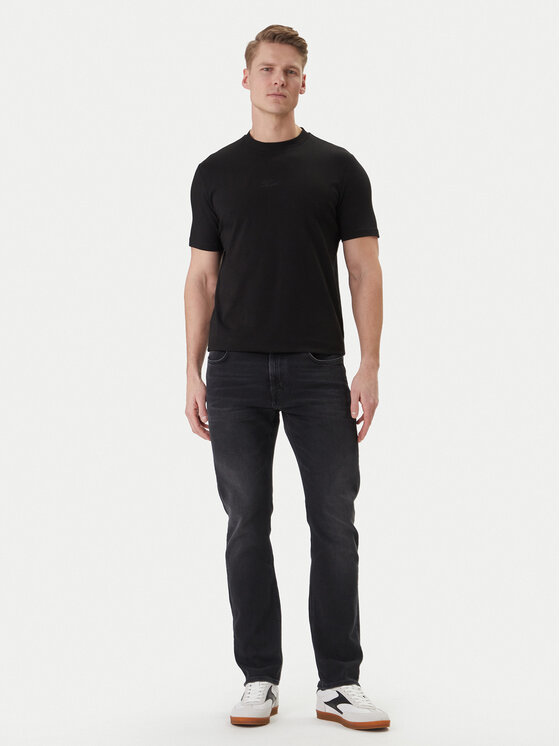 KARL LAGERFELD KARL LAGERFELD Tricou 755047 562235 Negru Regular Fit