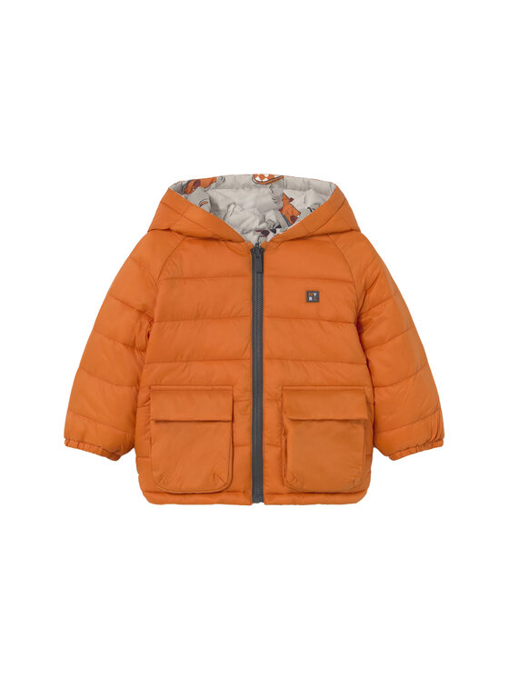 Mayoral Mayoral Зимно яке 2420 Оранжев Regular Fit
