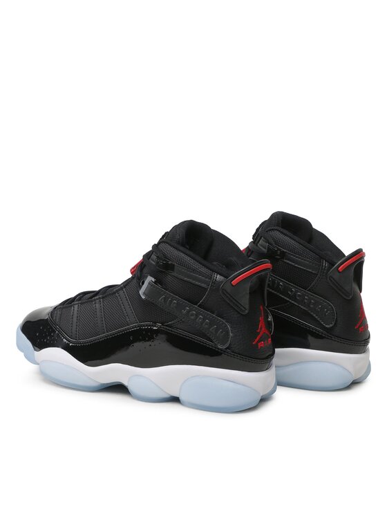 Jordans 6 hot sale rings black