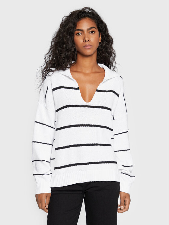 United Colors Of Benetton United Colors Of Benetton Светр 1040E3006 Білий Relaxed Fit