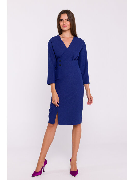 Stylove Stylove Večerné šaty S374 Modrá Ladies Fit