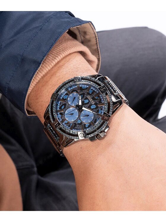 Guess Guess Ρολόι GW0497G5 Μαύρο
