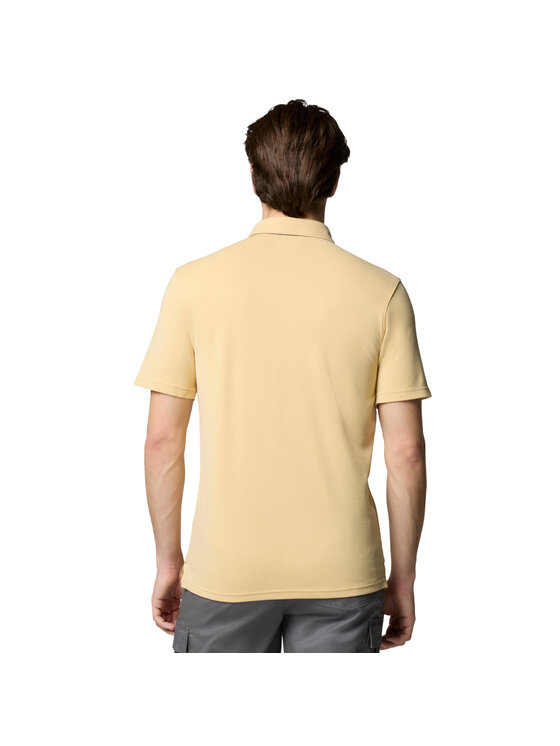 Columbia Columbia Polo Columbia Nelson Point Polo Giallo Regular Fit