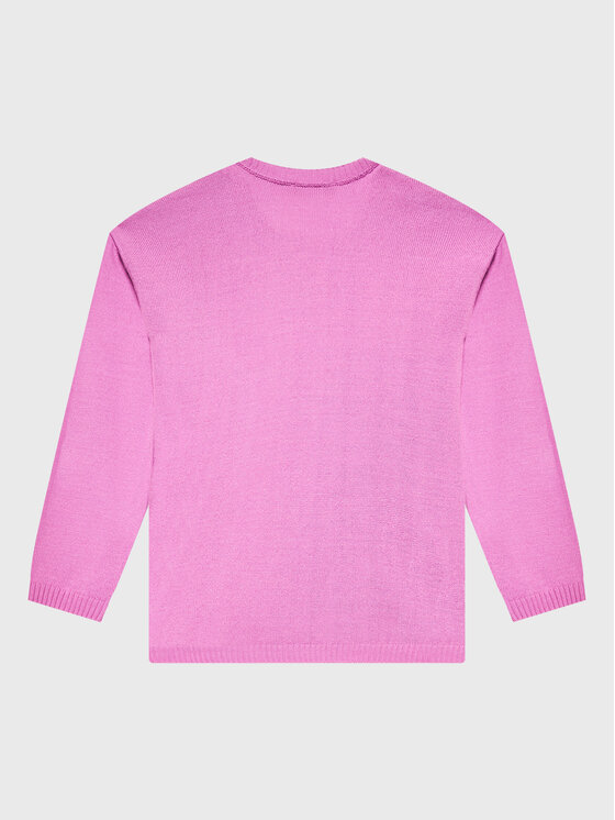 United Colors Of Benetton United Colors Of Benetton Pulover 1170H100G Roza Regular Fit
