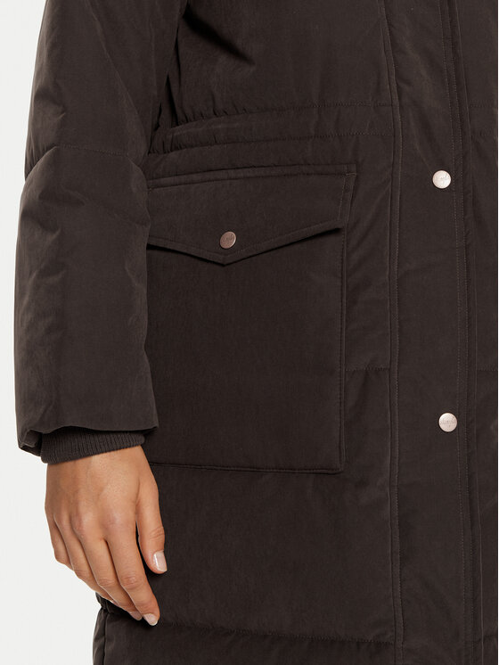 Wrangler Wrangler Geacă de iarnă 112358031 Maro Oversize
