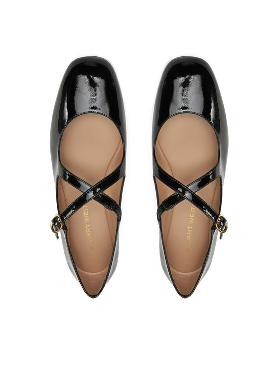 Stuart Weitzman Stuart Weitzman Baleriny Clem Flat SK070 Czarny