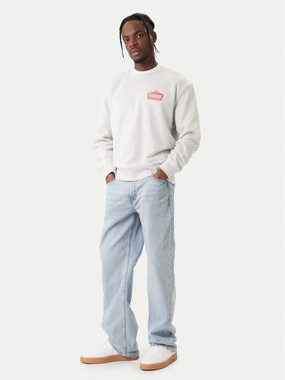Guess Jeans Guess Jeans Felpa M6RQ21 KCPR1 Grigio Regular Fit