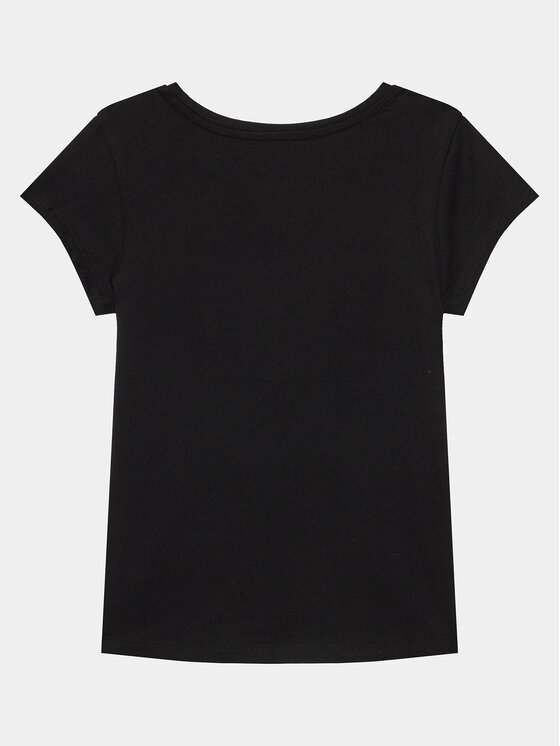 Gap Gap T-Shirt 460525-00 Czarny Regular Fit