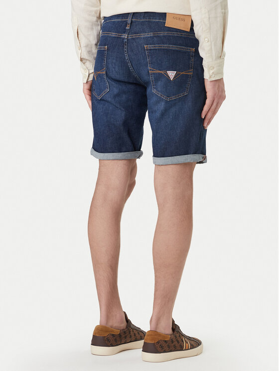 Guess Guess Jeansshorts M6GD01 D0754 Blau Regular Fit