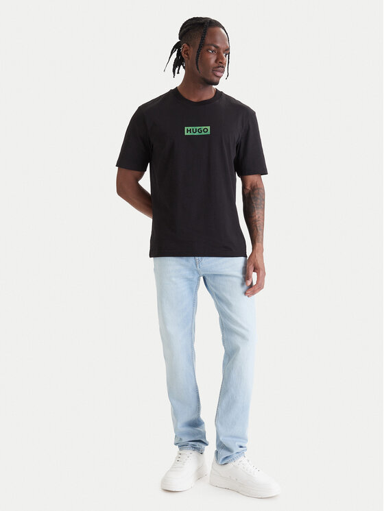 HUGO HUGO Džinsai Ash 50555954 Mėlyna Slim Fit