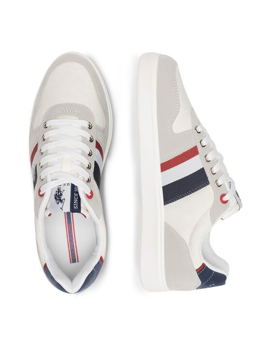 U.S. Polo Assn. U.S. Polo Assn. Laisvalaikio batai ROKKO003M/CUY1 Balta