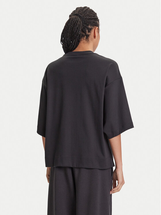 adidas adidas T-Shirt ALL SZN Soft Lux JM3800 Schwarz Loose Fit