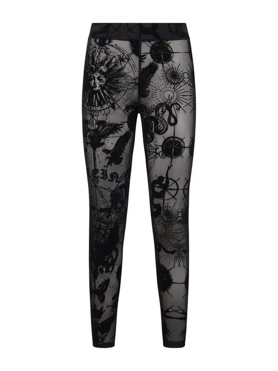 PHILIPP PLEIN PHILIPP PLEIN Legginsy 29035 Czarny