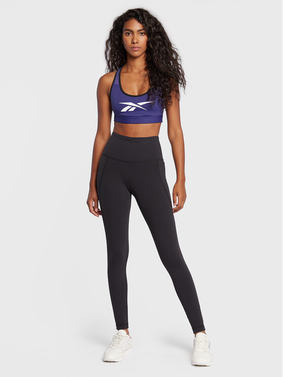 Reebok Reebok Špotni nedrček Lux Vector HI6208 Vijolična