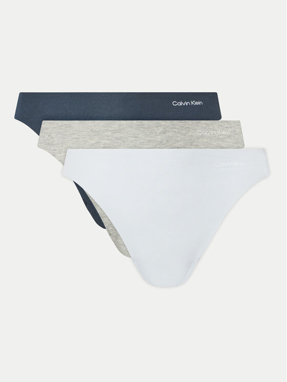 Calvin Klein Underwear 3 pāru klasisko biksīšu komplekts Bikini 3Pk 000QD5200E Daudzkrāsains